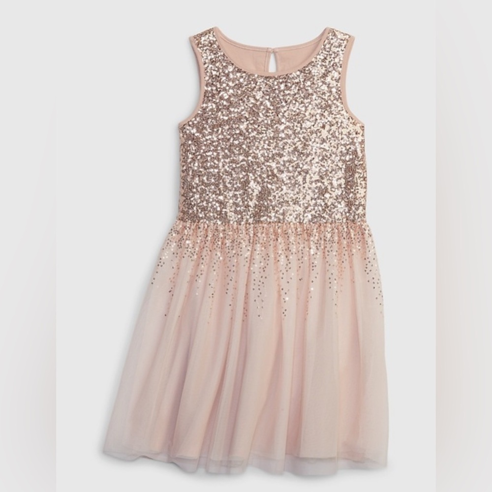 GAP Kids Sequin Tulle Dress